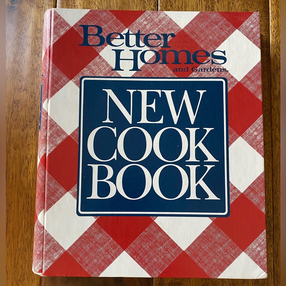 Vintage 1989 Better Homes and Gardens New Cook Book